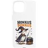 Vintage Halloween Farm Custodia per iPhone 15 Honkus Ponkus Wizard Goose Funny Halloween Witch Humor