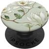MagnoliaTwo Elegant Whit Magnolia Grip H MagnoliaTwo Elegant Whit Magnolia Flowe PopSockets PopGrip Adesivo