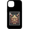 Hannya Oni Mask Aesthetic By TW Custodia per iPhone 13 Yokai Oni Face Devil - Maschera per tatuaggi giapponesi