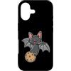 Cookie cookie chocolate candy sweet doug Custodia per iPhone 17 Pipistrello con biscotto