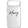 Beautiful Harry Designs for Her Custodia per iPhone Air Elegant Handwritten Font Harry Calligraphy