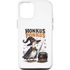 Vintage Halloween Farm Custodia per iPhone 12/12 Pro Honkus Ponkus Wizard Goose Funny Halloween Witch Humor