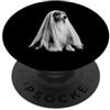 Halloween American Shepherd Owner Ghost Pastore Americano Halloween Amante Del Cane Spettrale Fantasma Spaventoso PopSockets PopGrip Adesivo