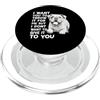 Regalo per il proprietario del cane, com Bulldog inglesi Abbigliamento da passeggio Bulldog per PopSockets PopGrip per MagSafe