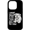 Regalo per il proprietario del cane, com Custodia per iPhone 14 Pro Bulldog inglesi Abbigliamento da passeggio Bulldog per