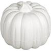 Rayher zucca in polistirolo, 11x10cm, 1 pezzo, per decorazioni autunnali e Halloween, da colorare e decorare, 33494000