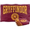 LOGOVISION Harry Potter Gryffindor Seal Coperta super morbida al tatto setoso - 91 x 147 cm