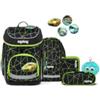 ergobag set zaino scolastico cubo Bundle Set CyBear Race - Nero