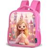 NoBoringSuitcases.com NoBoringSuitcases© Zaino Per Bambini Da Viaggio Nero Piccolo Zainetto | 8L - Backpack Zaini Scolastici Asilo Bimbo In Età Prescolare Colorato Leggero School Bag