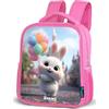 NoBoringSuitcases.com NoBoringSuitcases© Zaino Per Bambini Da Viaggio Nero Piccolo Zainetto | 8L - Backpack Zaini Scolastici Asilo Bimbo In Età Prescolare Colorato Leggero School Bag