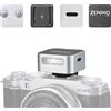 Zeniko ZF04 Flash leggero per fotocamera, mini flash Speedlite, CCT 6500 K ± 200 K, 372 Full Power Flash Light con supporto universale Hot Shoe adatto per fotocamere Canon, Nikon, Sony, Fuji, Leica