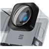 Generico Compatibile con obiettivo GoPro Hero Max mod | Adatto a Hero 9-12, angolo ultra grandangolare, design anti-shake, struttura impermeabile