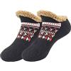 JIAHG Scaldapiedi riscaldabili con USB, pantofole riscaldanti in peluche, scarpe riscaldanti elettriche in peluche, scarpe invernali, stivali per uomo e donna (nero -A)