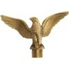 Folpus Bandiera, Espositore Decorativo per La Sostituzione della Parte Superiore del Palo, Facile da Installare, Ornamento con Terminali per Asta Portabandie