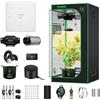 VIVOSUN Kit Completo Tenda da Coltivazione 80x80x160cm Integrato con Ventilazione Automatica e Circolazione, Calendario per Lampada LED Grow da 150W con Spettro Completo e Controller GrowHub E42A