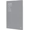 INTEMPO Ricambio Agenda INTEMPO 2023 Giornaliera 17x24 cm Fasciato Cartoncino Grigio