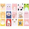 KOQAIIZ 15 Pezzi Mini Quaderni Animali, Block Notes Piccoli Sagomati per Bambini, Taccuino Tascabile per Appunti, Quadernini Piccoli Gadget Regalo Feste e Scuola