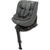 Foppapedretti Master i-Size seggiolino auto girevole 360° per bambini da 40 a 105 cm di altezza, Grey
