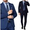 Abito Uomo Micro Fantasia Vestito Completo Elegante Sartoriale Slim VEQUE