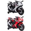 HOMCOM Moto per Bambini Elettrica Licenza HONDA Batteria 6V Velocità 3km/h