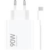 Xiaomi 90W HyperCharge Caricabatterie da Parete Porta USB-A Ultra-Rapido QC PD