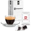 NERORISTRETTO 100 Cialde Capsule Caffè Compatibili Nespresso Miscela Fortissimo Neroristretto