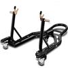 CRUIZER Cavalletto sposta moto Posteriore Mobile con ruote Nero