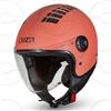Cruizer Casco Jet Moto Scooter Omologato Visiera Singola Pesca