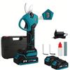 WYLBi Forbice da Potatura a Batteria con display Cesoia 800W 30MM VALIGIA 2 BATTERIE
