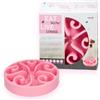 Eat Slow Live Longer Original Feeder - Ciotola antiscivolo per cani, diametro 20,5 cm, misura S/M per cani di piccola e media taglia