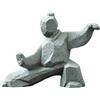 Generico Scultura Tai Chi Yin Yang, ornamento per meditazione in pietra arenaria, decorazione Feng Shui per la scrivania di casa/ufficio ispirata allo Zen