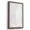 Picati Cornice classica con specchio | Noce | Dimensioni specchio: 40 x 60 / 60 x 40 cm | più cornice da 5 cm | Specchio da parete | in 11 misure