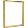 FOLKOR Cornice con giunti nascosti, portafoto per tele da 70x100 cm, telaio metallico fai-da-te con profondità di 3,8 cm per ritratti paesaggistici, decorazione per soggiorno