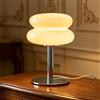 Topyond Lampada da Tavolo con Crostata di Uova Decorazione della Camera da Letto Lampada da Scrivania USB a Luce Soffusa a Risparmio Energetico per Il Dormitorio delle Ragazze(Giallo)