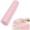 ZORVENIX Runner da Tavolo in Tessuto Non Tessuto, 30cm x 25m Runner Verde Salvia (Rosa)