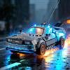 BRIKSMAX Illuminazione a LED per macchina del tempo LEGO Ritorno al futuro 77256, set di luci compatibili per mattoncini da costruzione, senza set Lego, luce decorativa di alta qualità per la