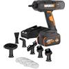 WORX 18 V (20 V max), pulitore a vapore portatile WX770.9, pulitore a vapore per 220 °C, uccide i germi, preriscaldamento di 8 secondi, pulitore a vapore leggero e portatile per casa e auto, senza