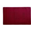 HomeLife - 1 Tappeto Bagno Assorbente Made in Italy (60x120 cm). Tappeti Cotone Lavabili Lavatrice ad Alte Temperature, Senza Antiscivolo - Tappeto Bagno Bordeaux Morbido e Durevole