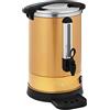 Royal Catering RC-WBDWTC14GO Macchina del caffè professionale 14 L color oro acciaio inox
