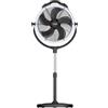 XPower FD-450DP - Ventilatore di circolazione dell'aria commerciale da 45,7 cm, motore brushless DC ultra a risparmio energetico da 105 W, ventola ad alta velocità ultra silenziosa con supporto