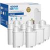 GOLDEN ICEPURE Filtro acqua macchina da caffè automatica per Siemens® EQ Series, EQ3/EQ6/EQ9, EQ500, S700, Brita® Intenza 575491, Bosch® TCZ7003, TCZ7033, certificato NSF 8 pezzi