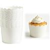 SEABABOO 100 pirottini per muffin con stella dorata, 7 x 6 x 5,5 cm | Pirottini in carta da forno, per muffin, cupcake, torte, decorazione di compleanno, matrimonio, festa, Natale