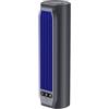 Risveglio Ventilatore a torre senza pale, ricaricabile tramite USB, 3000 mAh, portatile, da scrivania, per montaggio a parete, colore: grigio