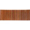 CosìCasa Tappeto Bamboo Antiscivolo Lavabile | Tappetino Idrorepellente | Passatoia Bambu Effetto degradè (Marrone 50x300)
