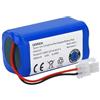 GENTERUN Batteria for aspirapolvere robot 14,8 V 2800 MAh 18650B4-4S1P-AAF-4, UR18650ZT-4S1P-AAF, compatibile con ILife, V7 V7s ProA9, 4ICR19/65 Sostituisci(Type B)