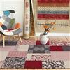 Tappeti Design Tappeto Moderno Ampio Soggiorno 80 X 160 CM Splicing rosa e grigio bordeaux alla moda in stile country americano Moderno Camera da Letto Lavabile Antiscivolo 80x160cm