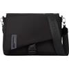 Karl Lagerfeld Jeans Uomo Padded Nylon Messenger Black One size