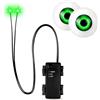 KATELUO 1 Pezzi Rosso Occhi Luminosi Halloween con 1 Paio di Occhi Realistici | Occhi Luminosi LED Halloween, Occhi LED Luminosi Horror Spaventosi per Teschi, Zucche, Maschere Fantasma, Lapidi