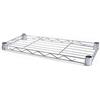 GSEUROMARKET Ripiano Leggero 20 X 45 Cm Cromato Per Libreria Scaffalatura Espositore Componibile Serie Mini System Archimede