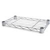 GSEUROMARKET Ripiano Leggero 20 X 35 Cm Cromato Per Libreria Scaffalatura Espositore Componibile Serie Mini System Archimede